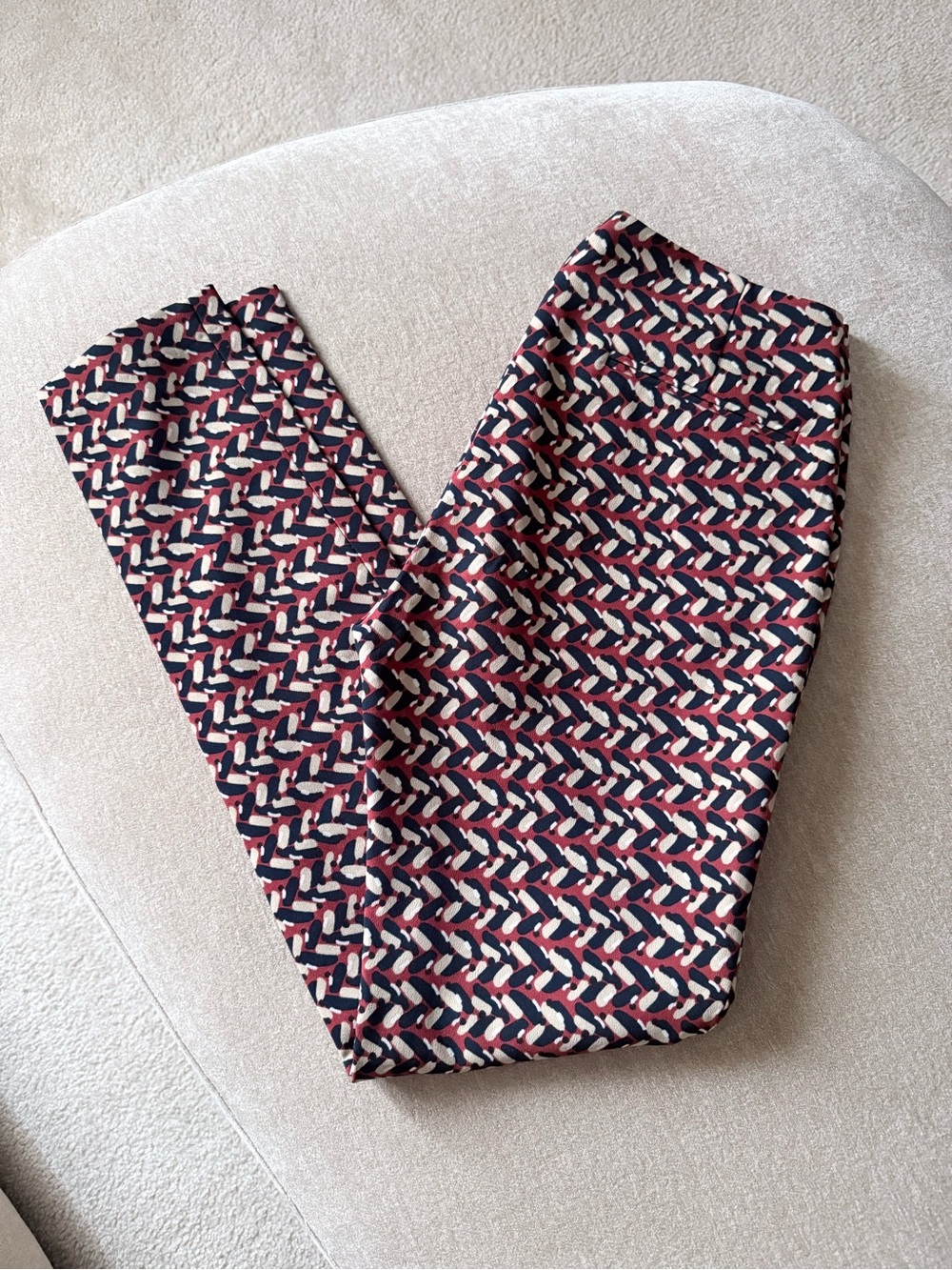 Zara Retro Pattern Pants - Picture 2 of 6